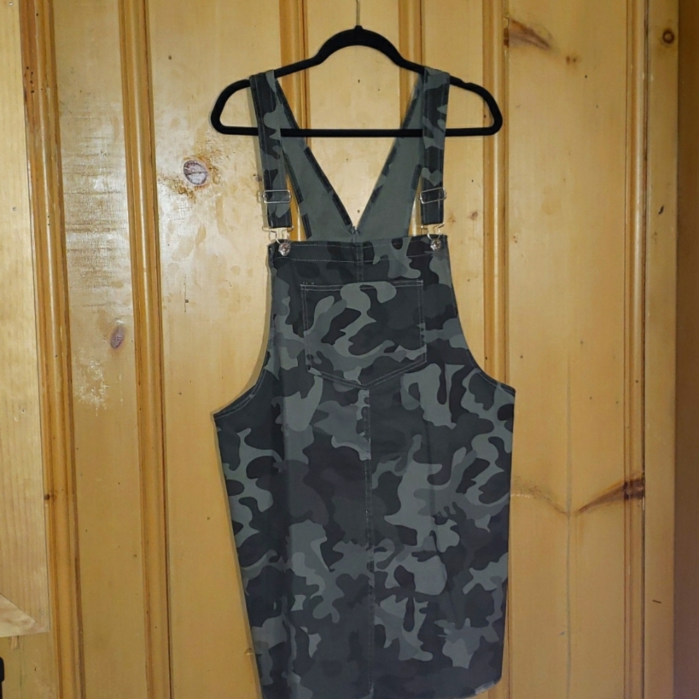 Wild fable overall dress 2x